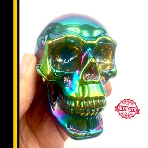 Andara Crystal Skull For Starseeds Cosmic Andara Authentic Mt Shasta Andara Spiritual Healing and Activation. Certificate Included #307