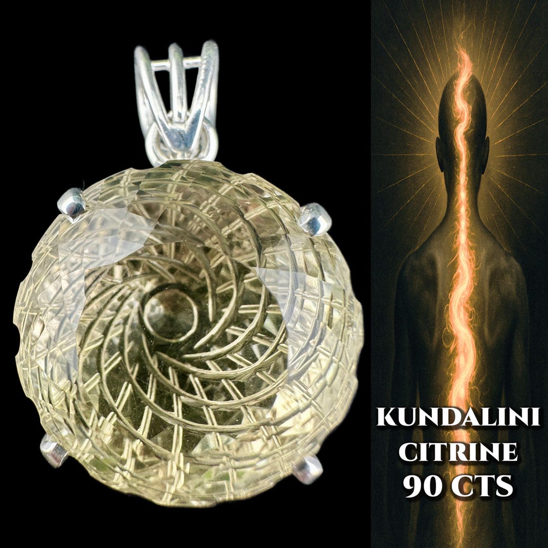 Kundalini Retina yellow with silver rings main image 1