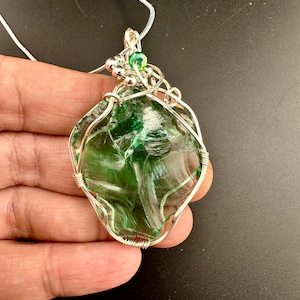 ANDARA NECKLACE Encoded To Sirius For Starseed Self Care/Supports Authentic Andara  Mt Shasta Gift for Her Men&#39;s Necklace Green Andara #3026