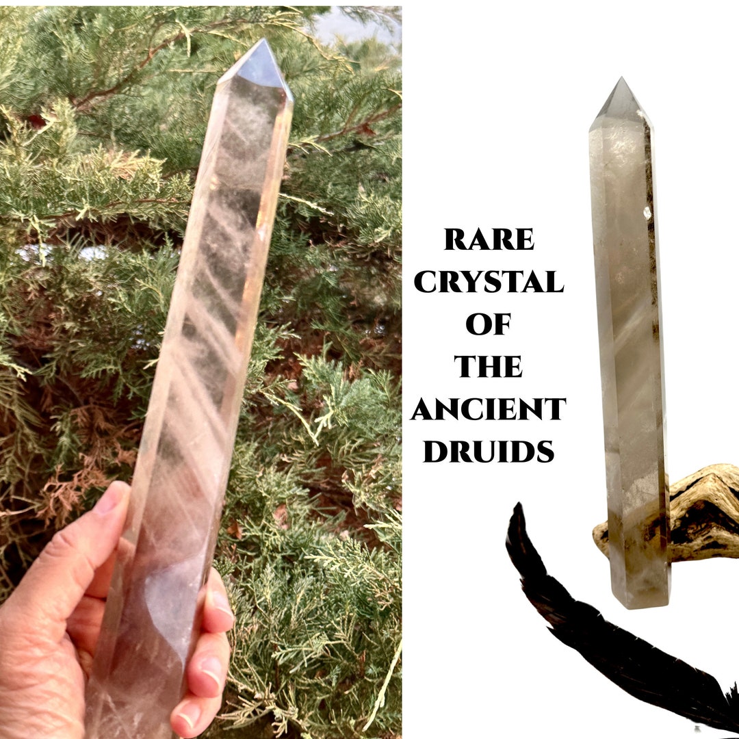 Smoky Quartz Tower RARE Cairngorm Quartz From Scotland Encoded Etsy