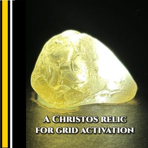 Andara Crystal Yellow Raw Ascension Stone Christos Energy Grid Activation Solar Plexus Light Body Tool Divine Will Frequency Crystal #170D