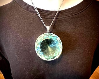 Andara Crystal Necklace Authentic Mt Shasta Arcturian Andara Pendant Starseed Jewelry With Certificate #271