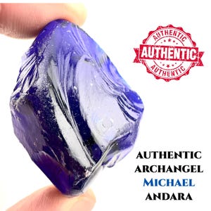 Andara Crystals Encoded To Archangel Michael. Authentic BLUE Andara For Protection/Self Healing. METAPHYSICAL CRYSTAL Mt. Shasta,  #668