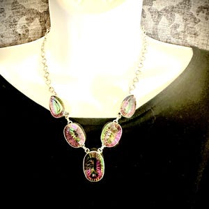 Andara Necklace for Starseeds Authentic Mt Shasta Andara Crystal in Sterling Silver Spiritual Jewelry Gift for Empath or Healer #wd4