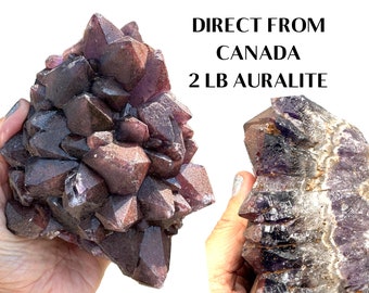 Auralite 23 Crystal Raw Amethyst Thunder Bay 925 g #615