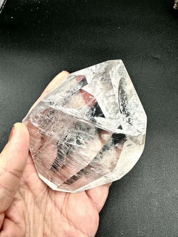 Clear Quartz Crystal Encoded to AELAR The Quartz Guardian MASTER Crystal For STARSEEDS#373