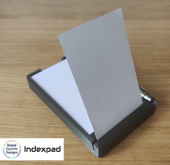Note Pad & Pen Holder 3x5 Index Cards 3D Printed Organiser Etsy Australia