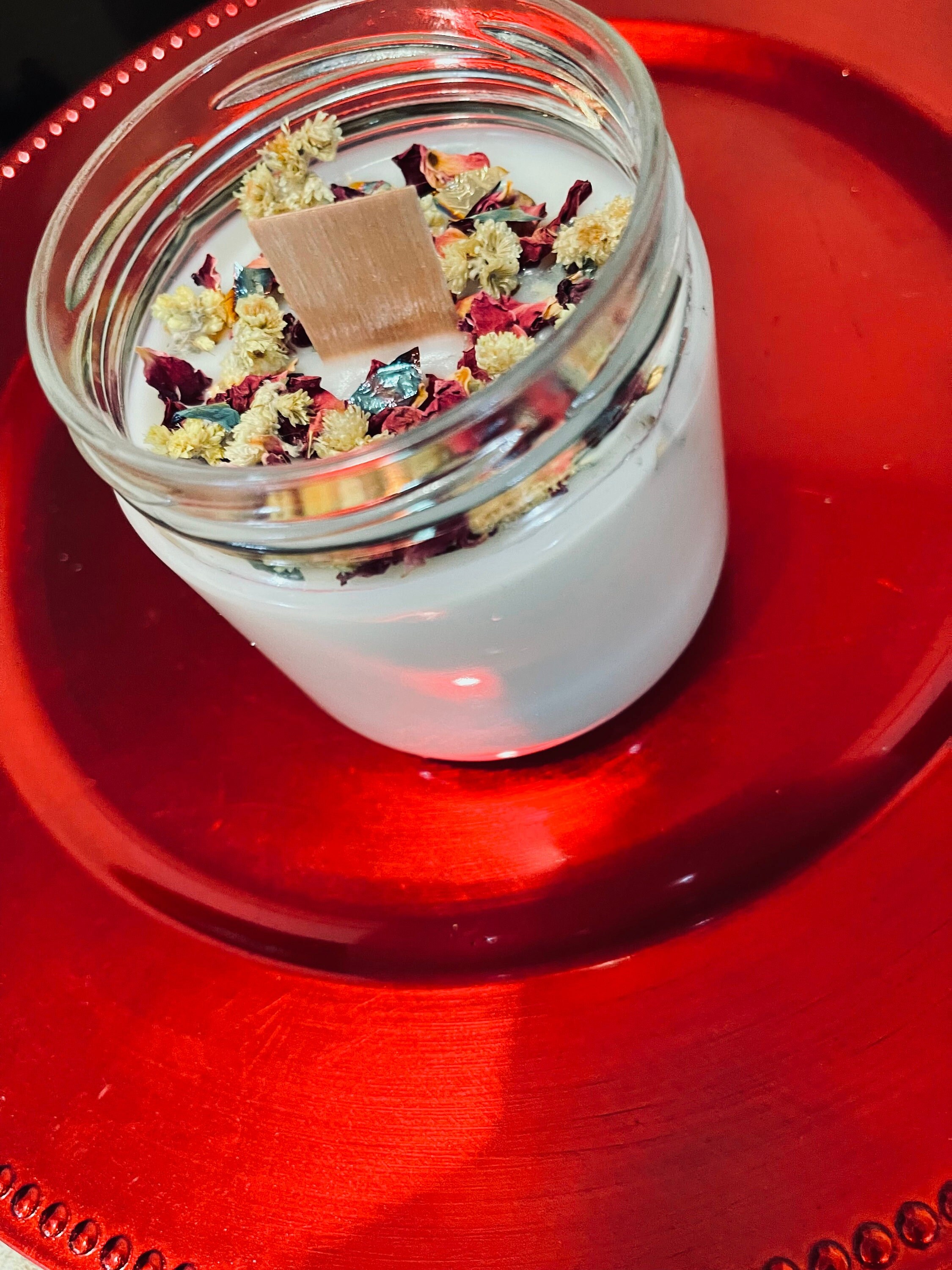 Bougie Fleurie Parfumée Jasmin