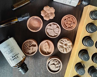 Portable Handmade Essential Oill Diffuser, Diffuser for Essential Oill and Home Fragrance, Home Decor, black walnut, mohogany acajou