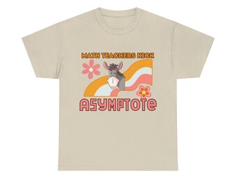 Mathelehrer Kick Asymptote - Unisex Heavy Cotton T-Shirt