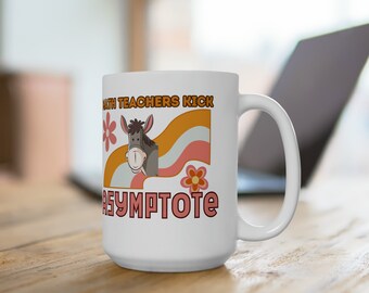 Mathelehrer Kick Asymptote - Keramiktasse 15oz