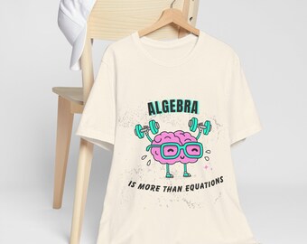 Lustiges Algebra Lehrer T-Shirt, Mathe Grafik Tee
