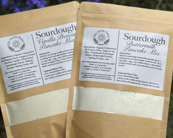 Sourdough Pancake Mix, Buttermilk & Protein- Dehydrated Starter, Shelf Stable. Perfect Breakfast!
