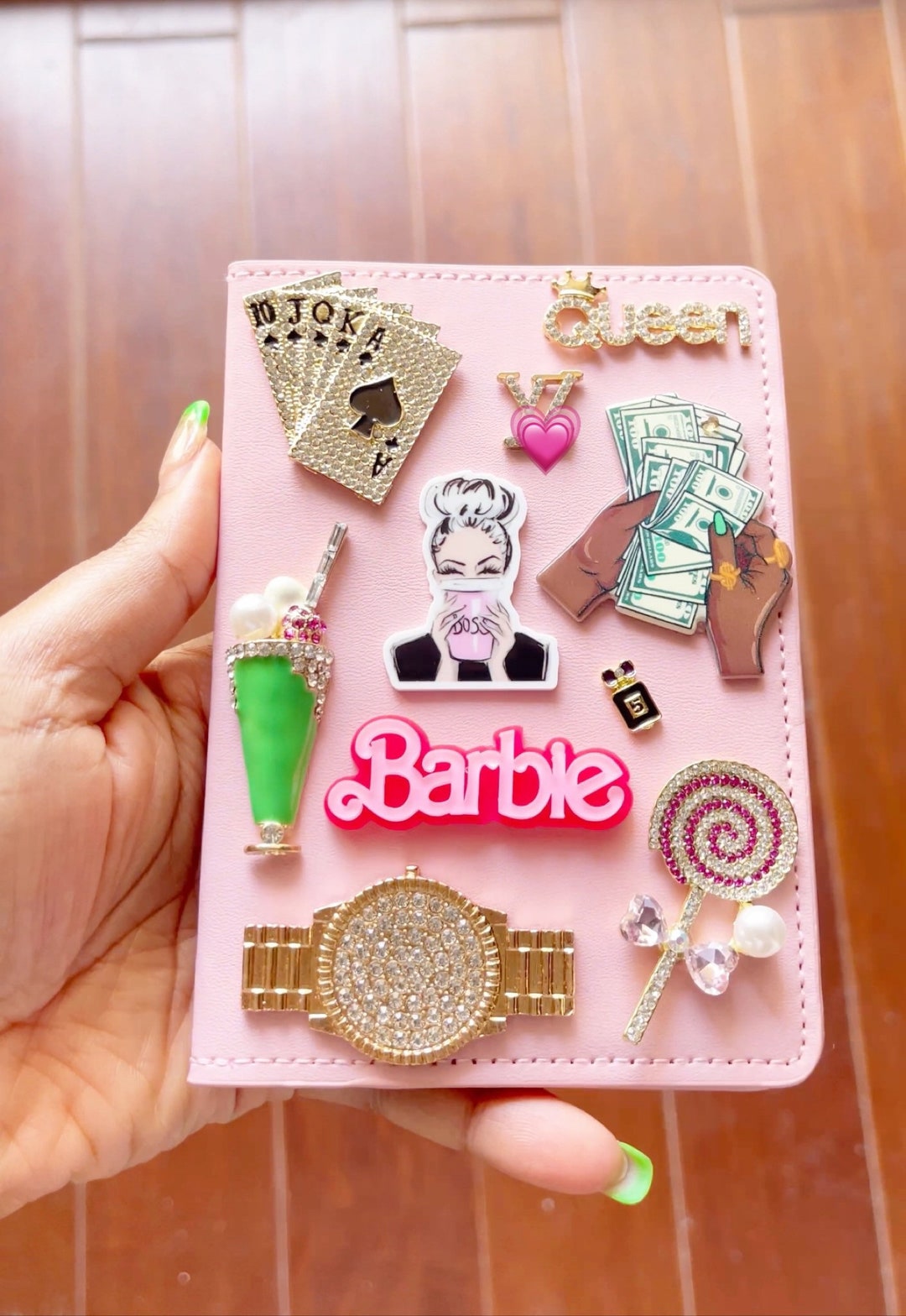 Pink Passport Cover Bling Passport Cover Passport Wallet Etsy