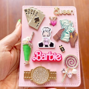 Cubierta de pasaporte rosa, cubierta de pasaporte brillante, cartera de pasaporte rosa, cubierta de pasaporte rosa para mujer, soporte de cubierta de pasaporte, estuche de pasaporte rosa
