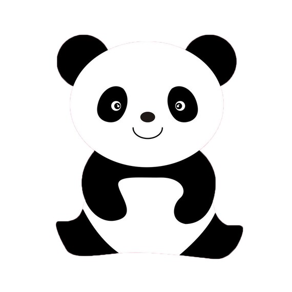 Panda Svg | Etsy