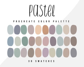 Pastel Procreate Color Palette