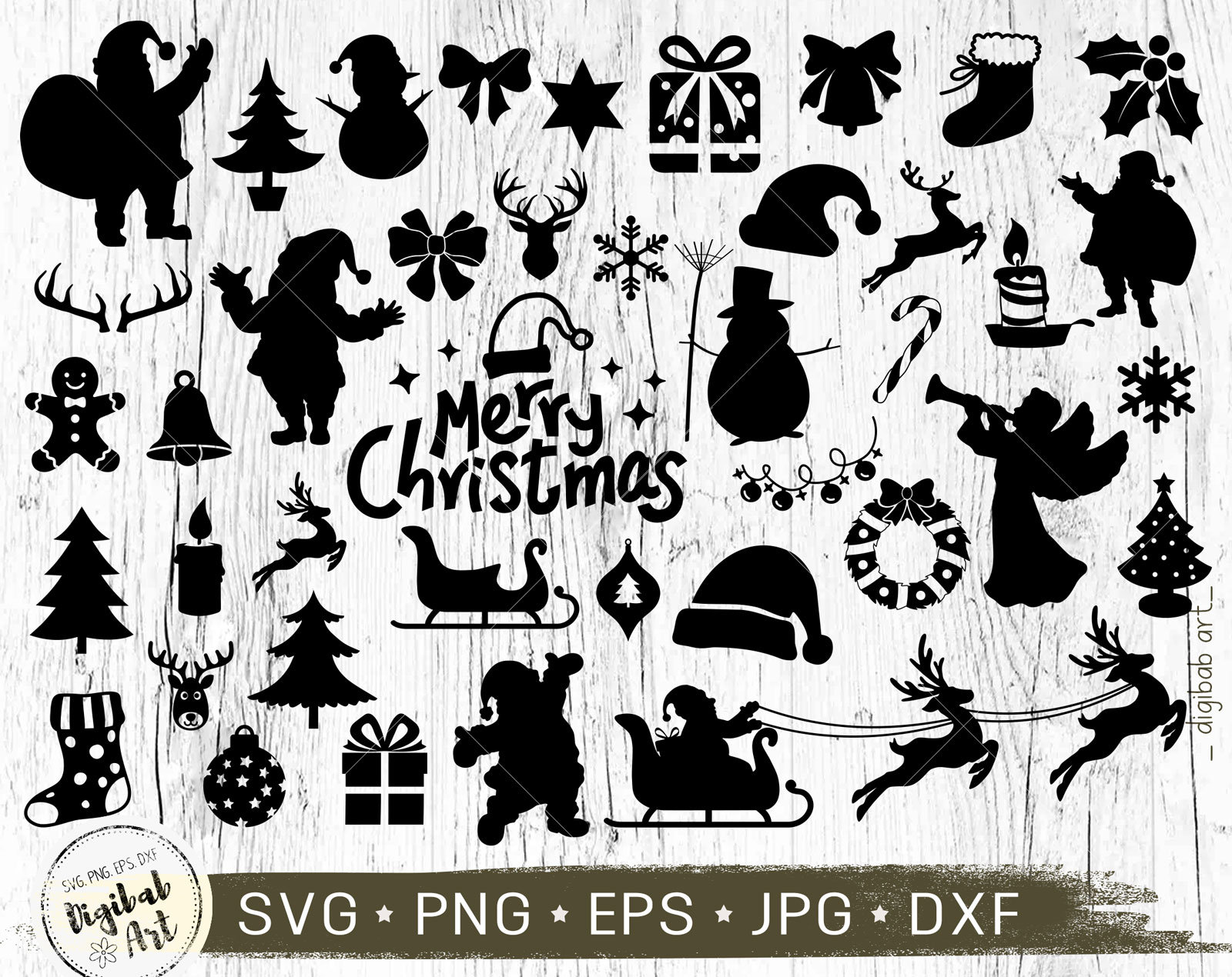 Silhouettes Christmas