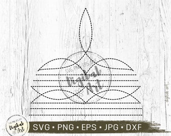 Puntada de bota de vaquero SVG: Diseño de bordado del oeste (descarga digital)