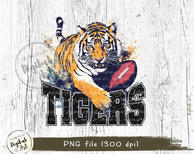 Tigers Football PNG