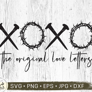 XOXO Las cartas de amor originales svg, XOXO Easter svg, Descarga instantánea, Silueta, Cricut, png dxg eps, XOXO svg