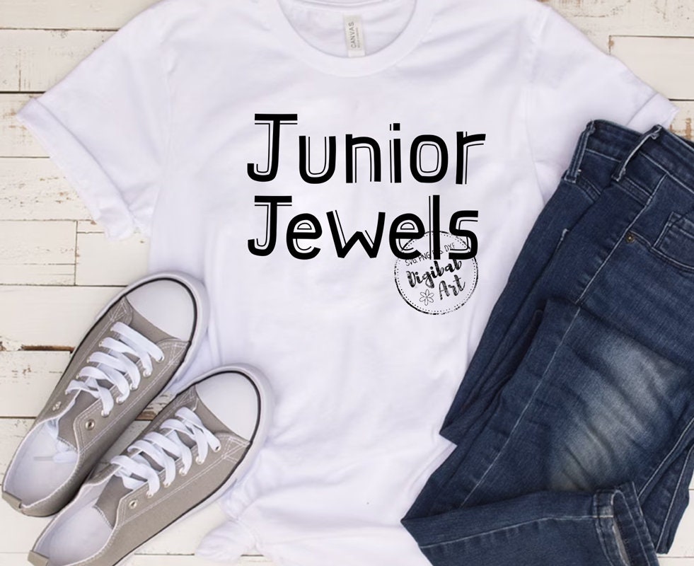 Junior Jewels Svg Png Eps Dxf Digital Download Sublimation Png Etsy