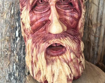 BRIAR, Mountain Wood Spirit Carving