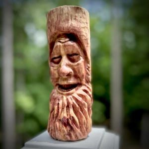 Gunther, Mountain Wood Spirit Carving