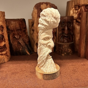 Jackson, Mountain Wood Spirit Carving