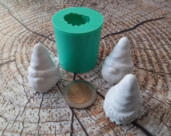 3D Silicone Mold Gnome Dwarf Imp / Decoration Crafting Casting Mold Candle Mold Soap Mold Concrete Mold Plaster Mold Decoration DIY