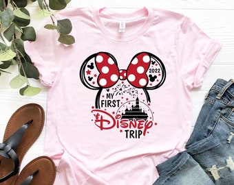 My First Disney Trip Shirt Disney Vacation Shirt Matching Family Trip Shirt