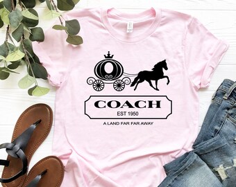 Coach T Shirt Etsy