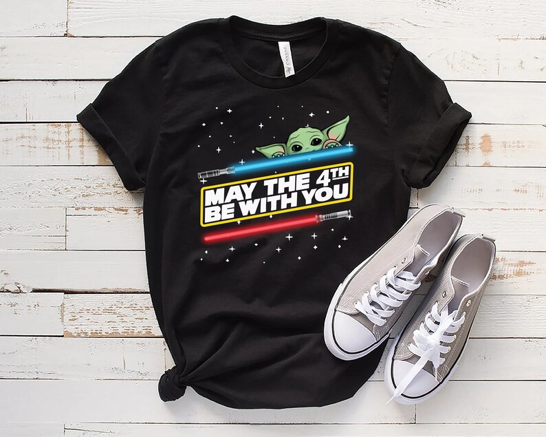 May The 4th Be With You shirt Disney Star Wars Day Shirt image 1