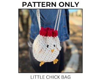 Little Chick Crochet Bag Pattern / Chicken Purse