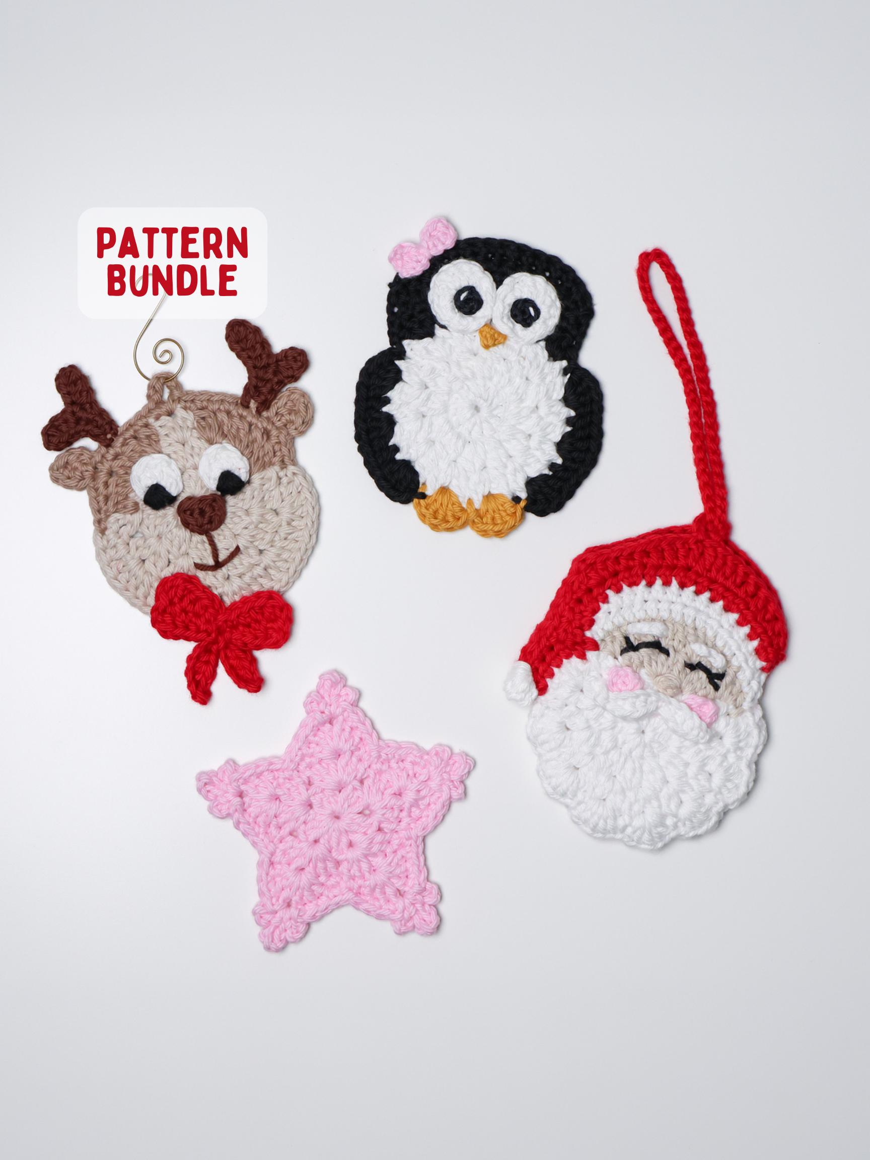 40 Reindeer Crochet Patterns: Add Homemade Warmth to Your Holiday Decor 25 Crochet Christmas Pattern Bundle: Santa