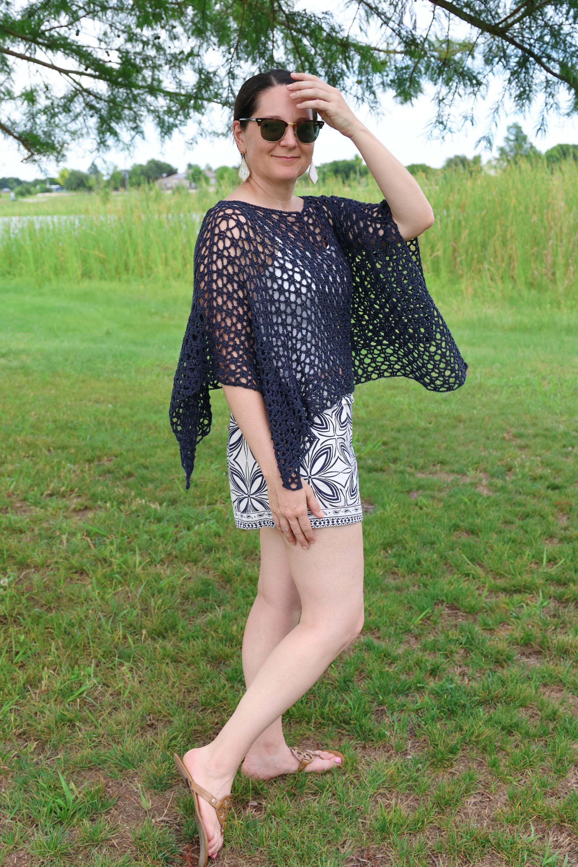 Twilight Poncho Pattern + Video Support / Child & Adult Sizes - Etsy