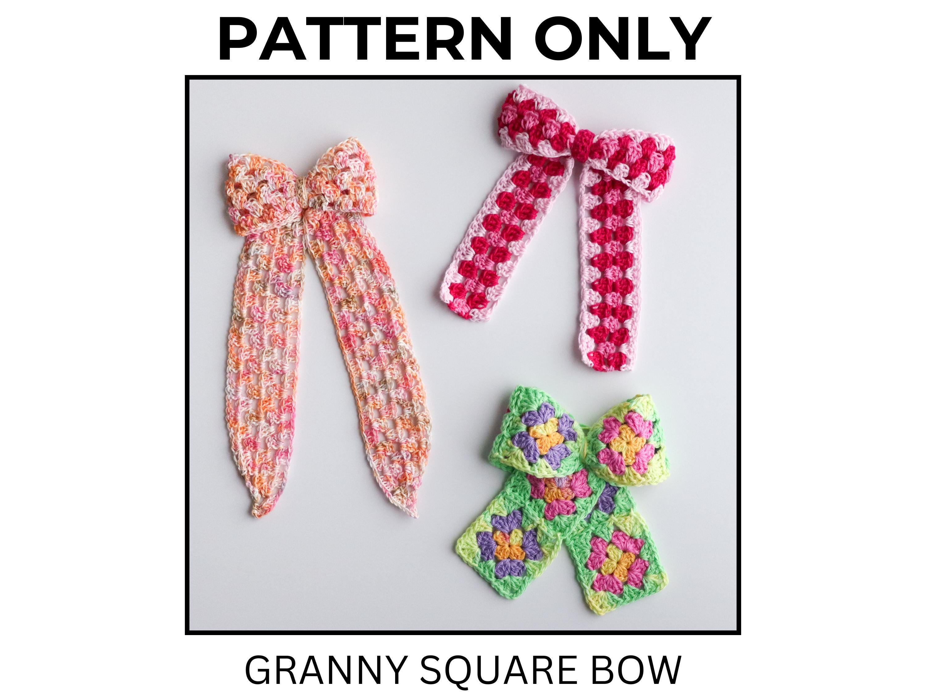 70s Hair Bow - Etsy display picture 2