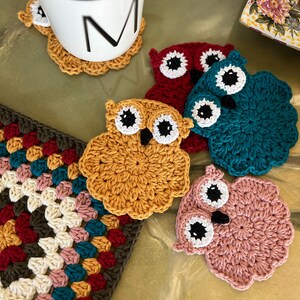 Crochet Owl Pattern Collection: Applique and Purse Patterns (PDF Pattern) image 5