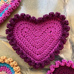 Rosy Heart Trinket Dishes, Set of 2 main image 1