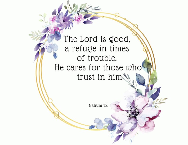 Printable Scripture Cards Set of 8 Instant Digital - Etsy