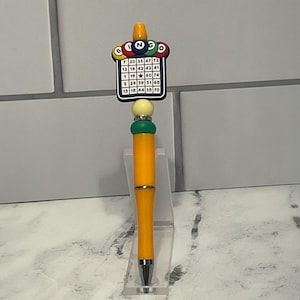 Bingo Refillable Novelty Pen