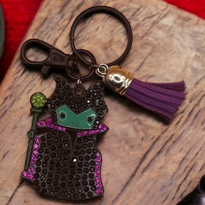 Halloween Witch Keychain