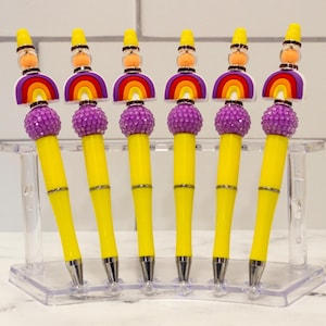 Rainbow Refillable Novelty Pen