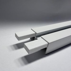 Conectores para trilho de cortina IKEA VIDGA – conjunto de 4 adaptadores/peças de reposição para trilho de 3 vias