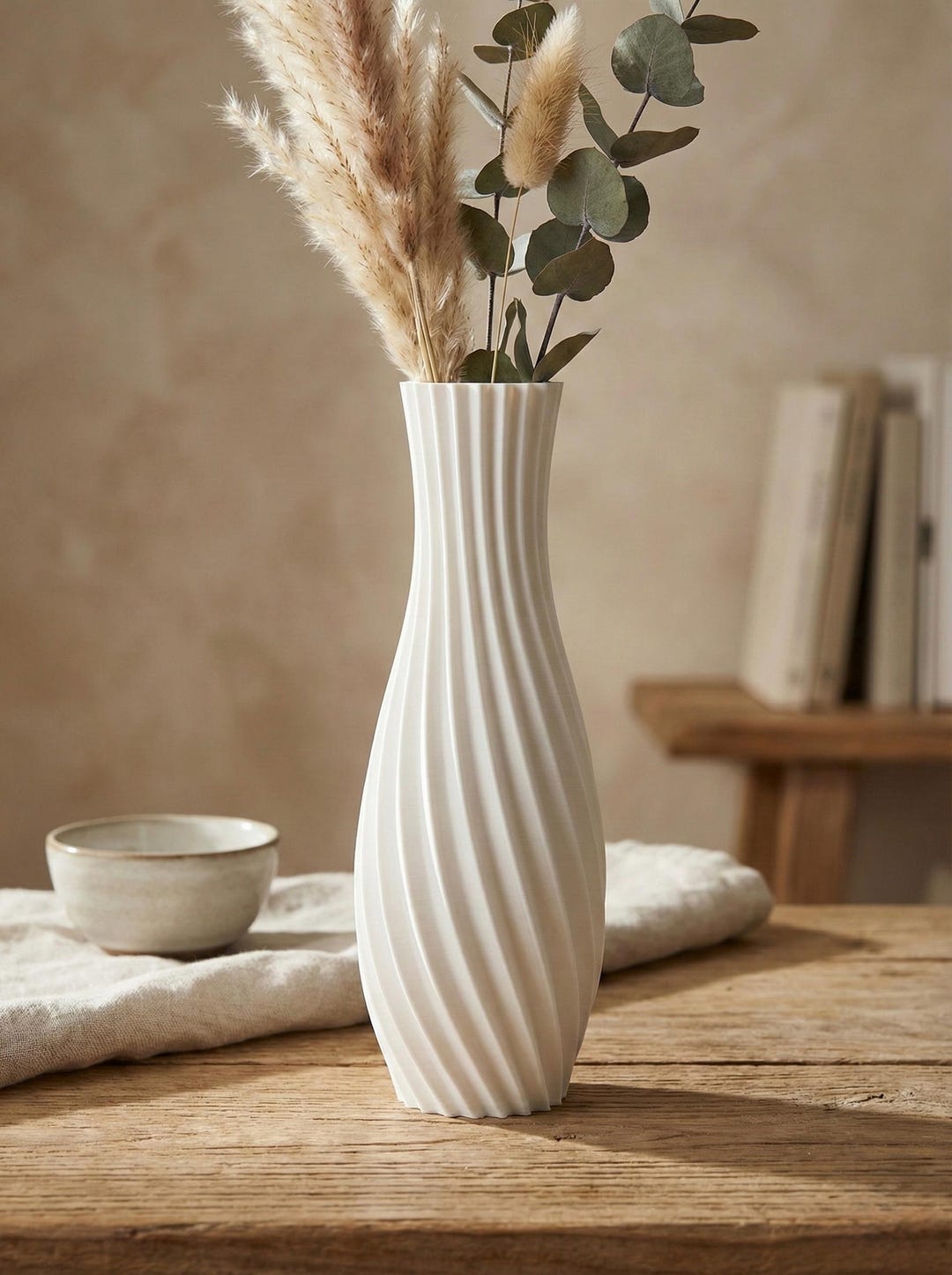 Modern Vase in Scandinavian Style – Minimalist Home Decor (145 / 200 Mm ...