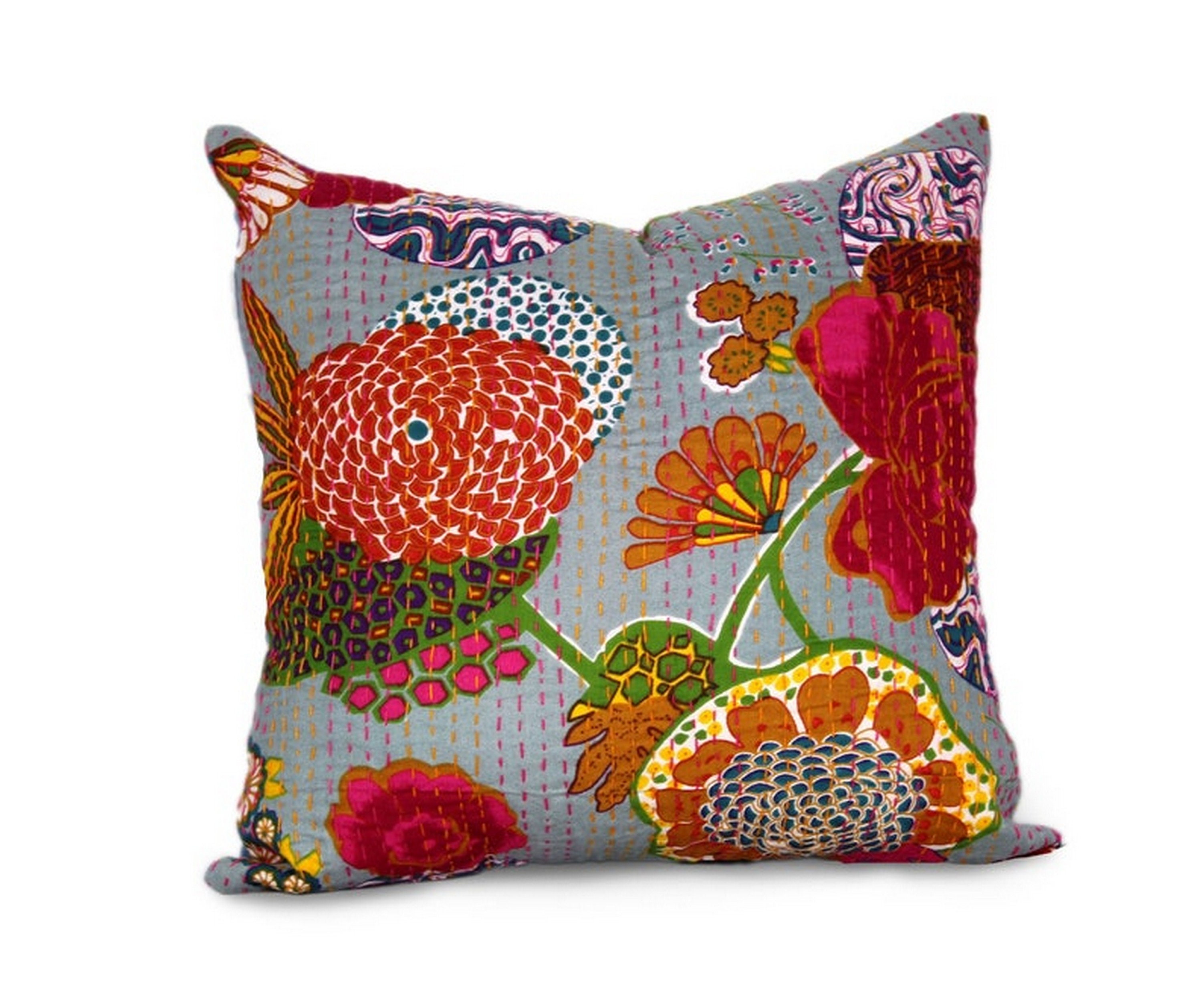 Home & Living boho cushion Indian cushion cover 20x20 inches Hand