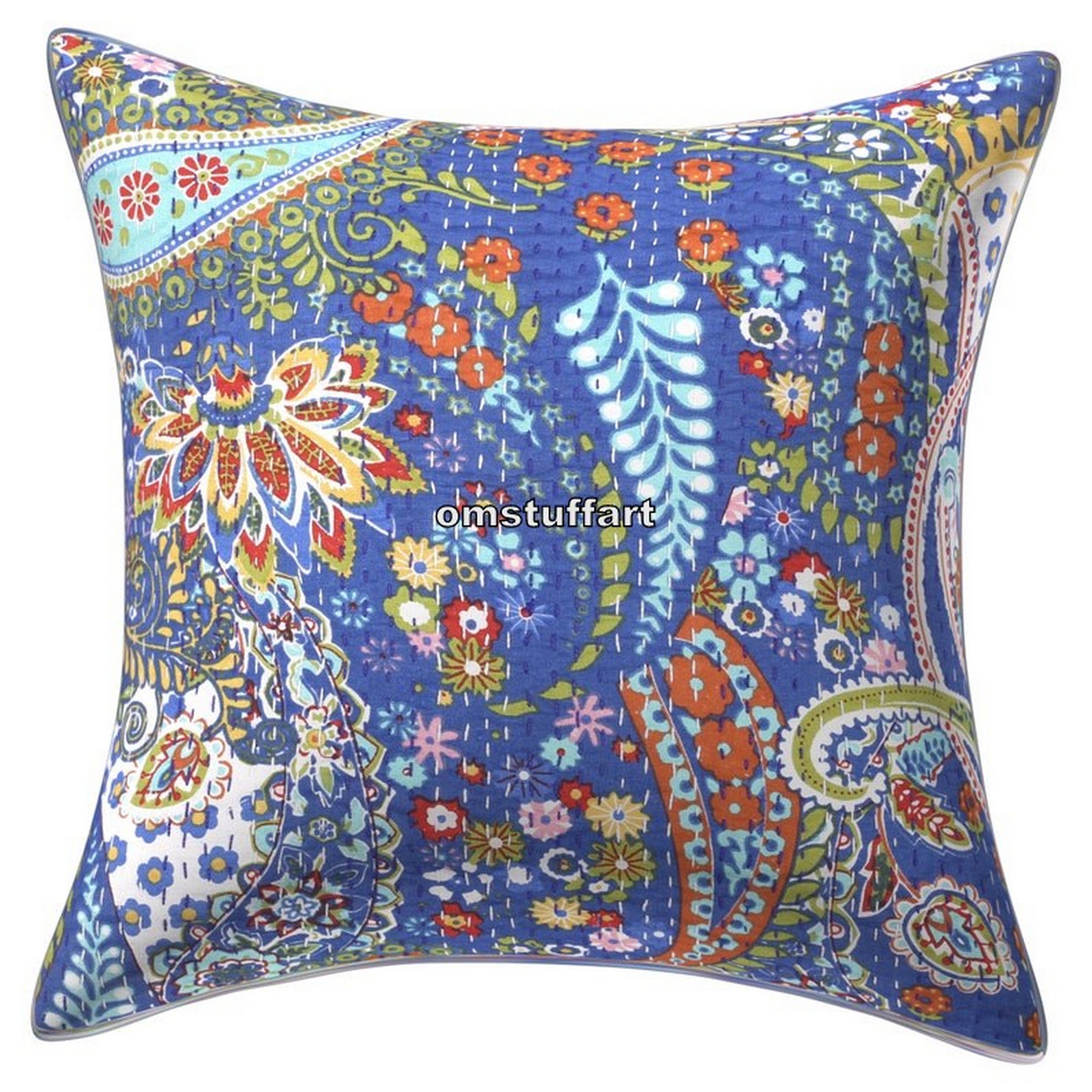 Home & Living boho cushion Indian cushion cover 20x20 inches Hand