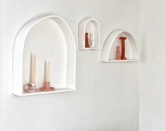 Madeline’s Antique Trio | Decorative Arch | wall shelf