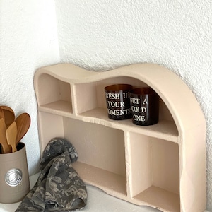 Capri Largo Kitchen shelf Decorative stone shelf zdjęcie 5