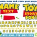 Toy Story Font SVG Cricut, Toy Story Font otf, Toy Story Banner, Toy Story shirt, Toy Story Birthday svg, Toy Story svg, Toy Story Font ttf